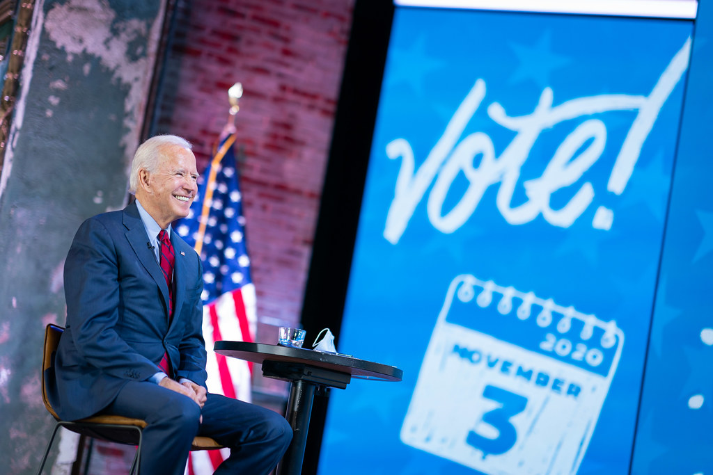 美國新任總統拜登（Joe Biden）。圖片來源：Joe Biden（CC BY-NC-SA 2.0）。