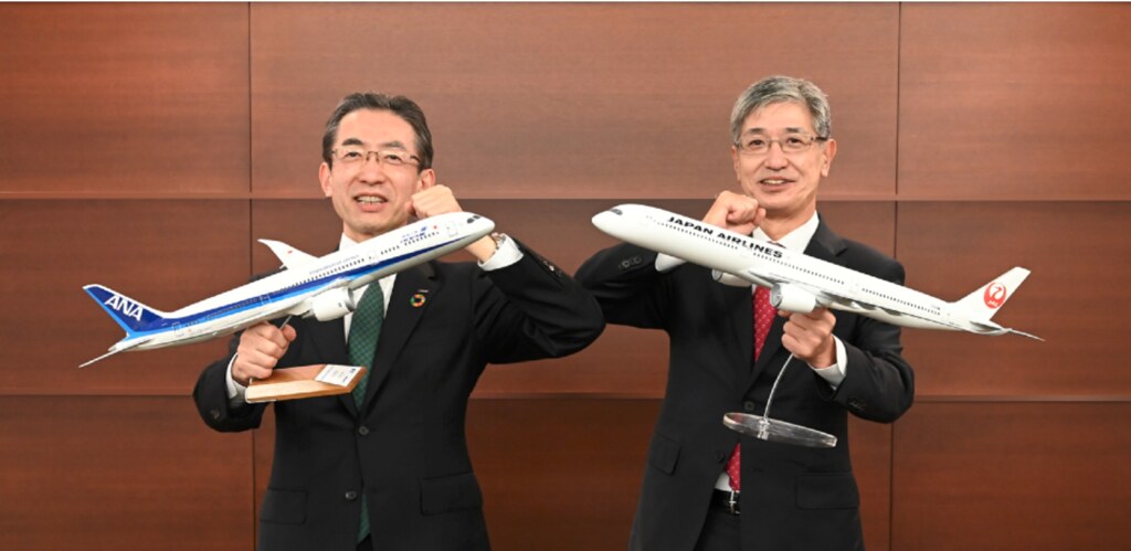 邁向潔淨藍天 日本兩大航空公司簽署永續航空燃料宣言