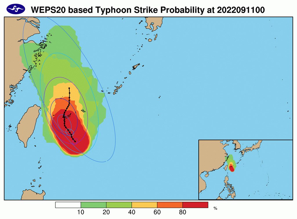 中央氣象局長期預報課課長羅資婷指出，若今年也無颱風登陸台灣，那麼2020至2022年將寫下連續三年無颱風登陸台灣的紀錄，為有觀測紀錄以來首度發生。圖片來源：中央氣象局