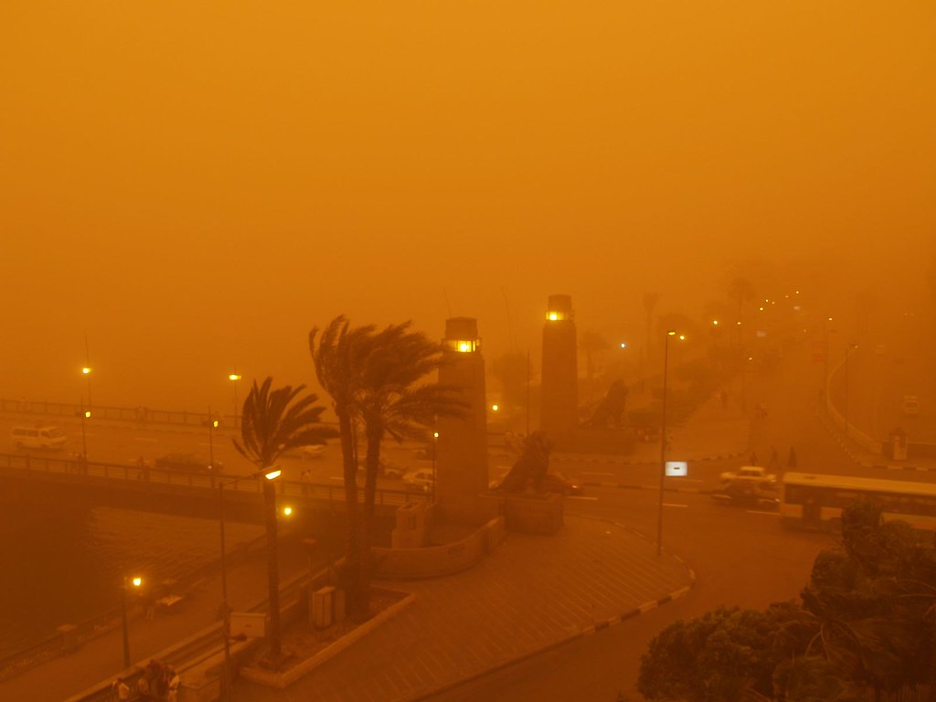 從今年3月以來，不過短短兩個月的時間，伊拉克已發生十次沙塵暴。此為示意圖。圖片來源：Keith.Fulton／Flickr（CC BY-NC-ND 2.0）